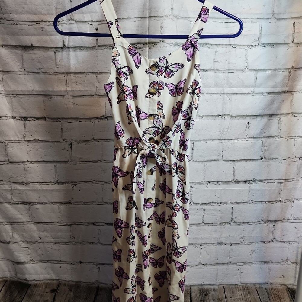 Mia Chica Floral Girls Summer Romper Dress